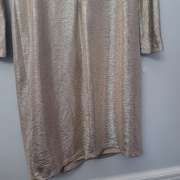 Lauren Ralph Lauren Faux Wrap Cocktail Dress - Picture 5 of 13